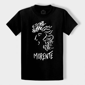 Camisetas Camiseta de Enrique Morente para Hombre en Negro