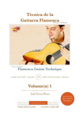 Guitarra Flamenca Luis Víctor Pérez – Técnica de la guitarra flamenca vol. 1