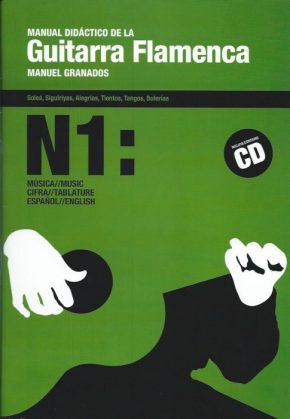 CD Manuel Granados – Manual didáctico de la guitarra flamenca vol. 1 (Libro + CD)