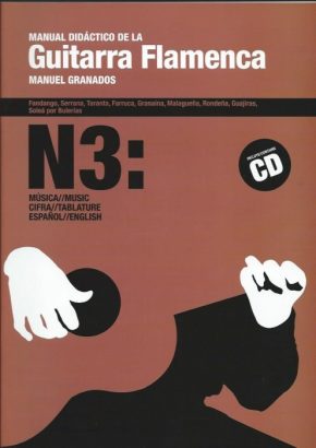 CD Manuel Granados – Manual didáctico de la guitarra flamenca vol. 3 (Libro + CD)