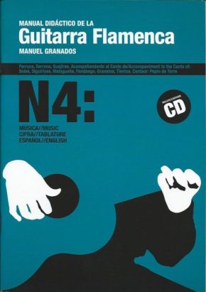 CD Manuel Granados – Manual didáctico de la guitarra flamenca vol. 4 (Libro + CD)