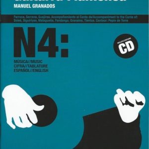 CD Manuel Granados – Manual didáctico de la guitarra flamenca vol. 4 (Libro + CD)