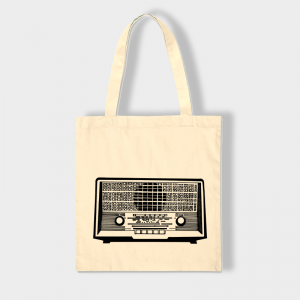 Bolsas Bolsa de tela «Radio» en color natural