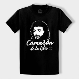 Merchandise Camiseta Camarón de la Isla para Hombre en Negro