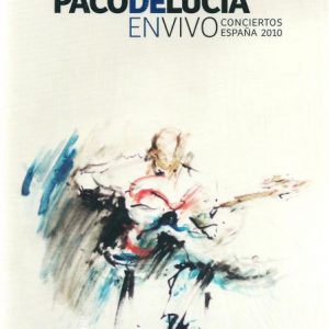 CD Paco de Lucía – En vivo conciertos España 2010 (2 CDS + DVD)