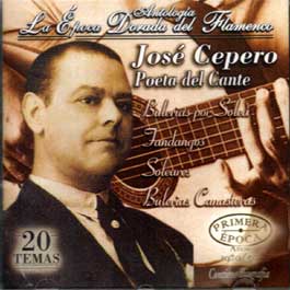 CD José Cepero – La época dorada del flamenco