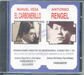 CD Manuel Vega Carbonerillo, Antonio Rengel – Flamenco viejo