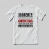 Camisetas Camiseta de Enrique Morente “Omega” para Hombre en Blanco