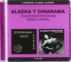 CD Alaska y Dinarama – Canciones profanas / Deseo Carnal. 2 CDs