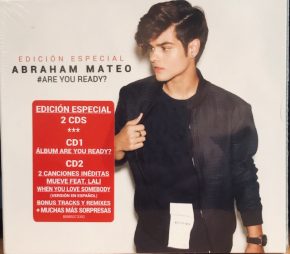 CD Abraham Mateo – # Are you ready? Edición Especial. 2 CDs