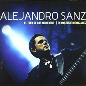 CD Alejandro Sanz – El tren de los momentos. En vivo desde Buenos Aires. CD + DVD