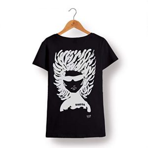 Merchandise Camiseta de Enrique Morente “Omega” para Mujer en Negro