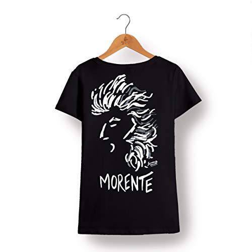 Camisetas Camiseta de Enrique Morente para Hombre en Negro