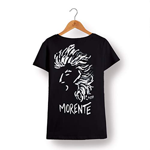 Camisetas Camiseta de Enrique Morente “Omega” para Hombre en Negro