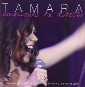 CD Tamara – Emociones en Directo. CD + DVD