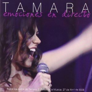 CD Tamara – Emociones en Directo. CD + DVD