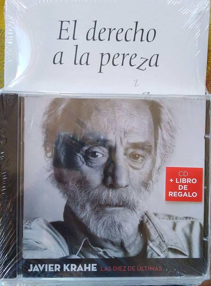 Musica Javier Krahe – Las Diez últimas + Libro – El derecho a la pereza. CD + Libro