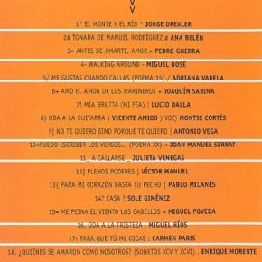 CD Varios – Neruda en el corazón. CD + DVD